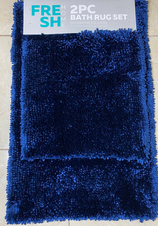 FRESH 2pc Bath Rug Set