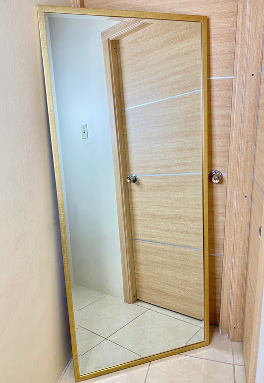 6ft Gold Frame Mirror