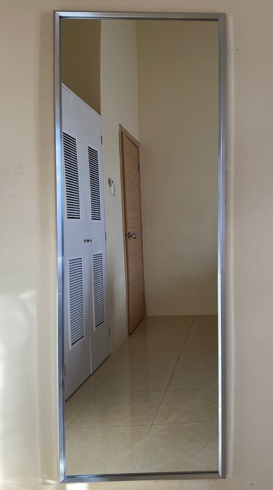 Silver Frame Mirror
